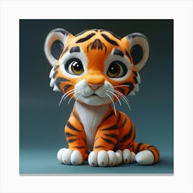 Tiger Cub 1 Canvas Print