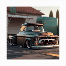 Chevrolet Truck Canvas Print