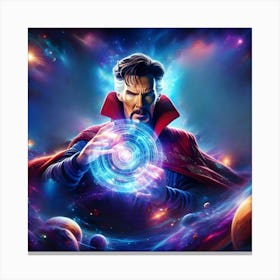 Multiverse of Madness Doctor Strange Art Printable Superhero Marvel Comics Inspired Canvas Print