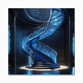 Spiral Staircase 1 Canvas Print