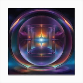 Sphere Of Light Canvas Print