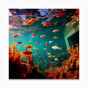 Underwater Coral Reef 5 Canvas Print