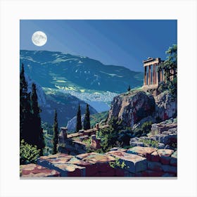 Acropolis 8 Canvas Print