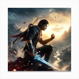 Dark Souls 2 Canvas Print