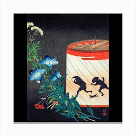 Asian Folk Art Canvas Print