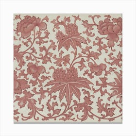 William Morris Textile Design 5 Canvas Print