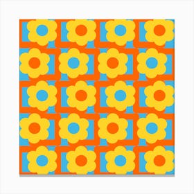 Flower Pattern Canvas Print