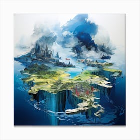 Fantasy Island Canvas Print