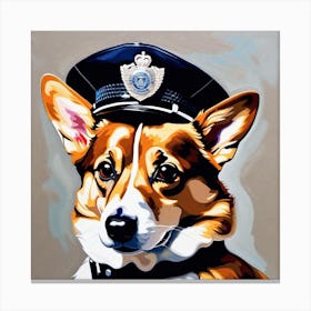 Police Dog 1 Canvas Print