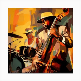 Jazz Musician 59 Canvas Print