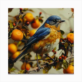 Bluebird Canvas Print