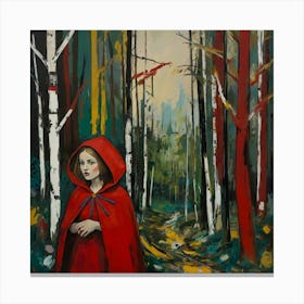 Red Riding Hood 1 Canvas Print