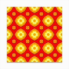 Sun Pattern Texture Seamless 1 Canvas Print