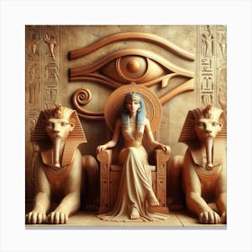 Egyptian Pharaonic Queen Cleopatra 20 Canvas Print
