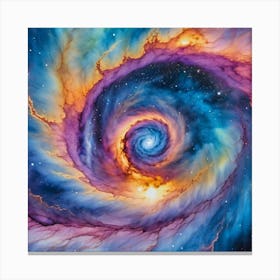 Spiral Galaxy 2 Canvas Print