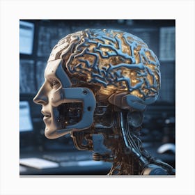 Artificial Intelligence 136 Canvas Print