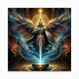 The Power of Excalibur: Legendary Sword of Knights and Kings Canvas Print