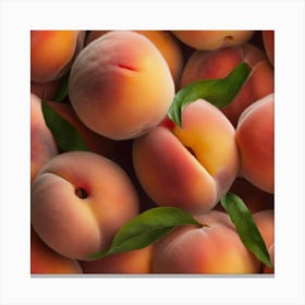 Peach Stock Videos & Royalty-Free Footage Canvas Print