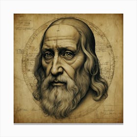 Leonardo Da Vinci 3 Canvas Print