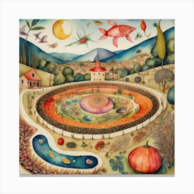 Garden Of Life Canvas Print