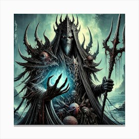 Lord Abyssion Portrait 2 Canvas Print