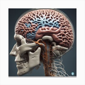 Brain Anatomy 7 Canvas Print