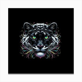 Tiger / abstract / vivid and elegant Canvas Print