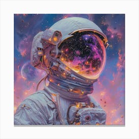 Spaceman Canvas Print