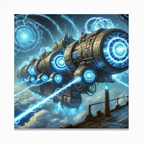 Ionosphere Ionis Leviathan Cannons Converted Canvas Print