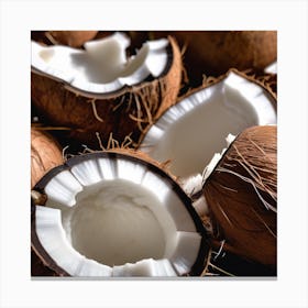 Coconuts Canvas Print