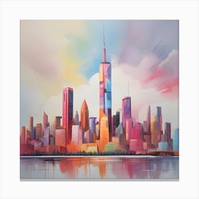 New York City Skyline Canvas Print