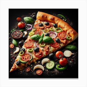 Pizza69 2 Canvas Print