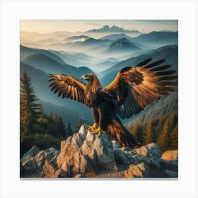 Golden Eagle 13 Canvas Print