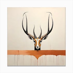 Springbok Canvas Print