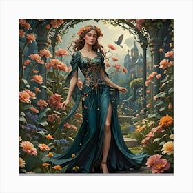 Fairy Garden Canvas Print