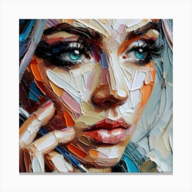 Portrait Artwork 41 Canvas Print