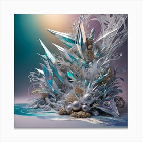 Leonardo Phoenix A Mesmerizing Surreal Scene With A Blend Of F 0 Canvas Print