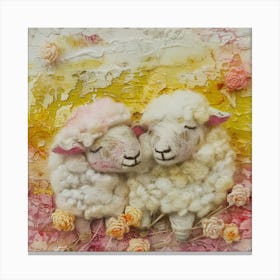 Two Sheep 4 Canvas Print