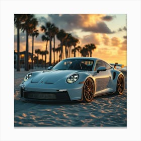 Porsche 911 Gt3 6 Canvas Print