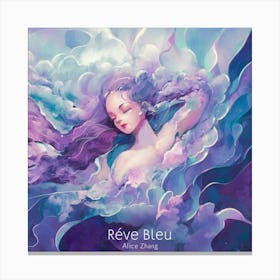 Reive Bleu Canvas Print