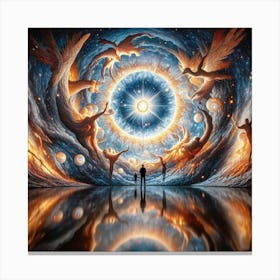 Symphony Of Light Canvas Print