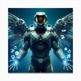 Halo Master Chief Canvas Print