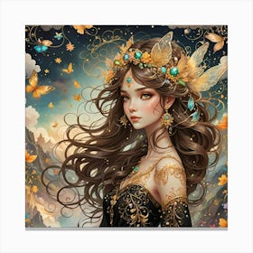 Fairy Girl Canvas Print