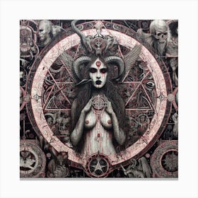 Mother Of Shadows Canvas Print