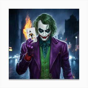 Joker 429 Canvas Print