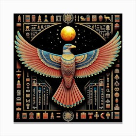 Egyptian Phoenix Canvas Print