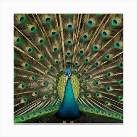 Peacock 4 Canvas Print