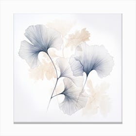 Ginkgo Leaves 4 Canvas Print