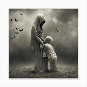 Child Of The Night Canvas Print