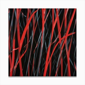 Red And Black Canvas Print